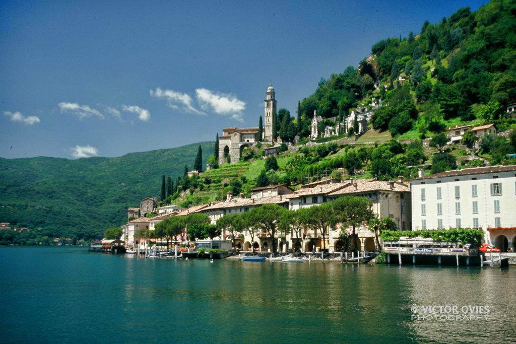 Lake Maggiore on boat